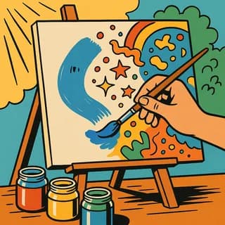 Illustration for the word Create