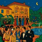 Illustration for the word Party