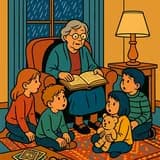 Illustration for the word Story